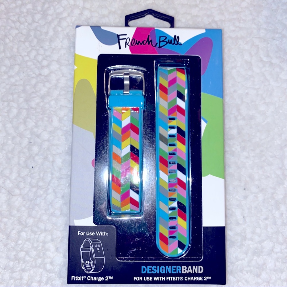 FRENCH BULL Fitbit Charge 2 Designer Band NWT